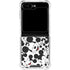 Disney Mickey Mouse Face Pattern Galaxy Z Flip6 Clear Case